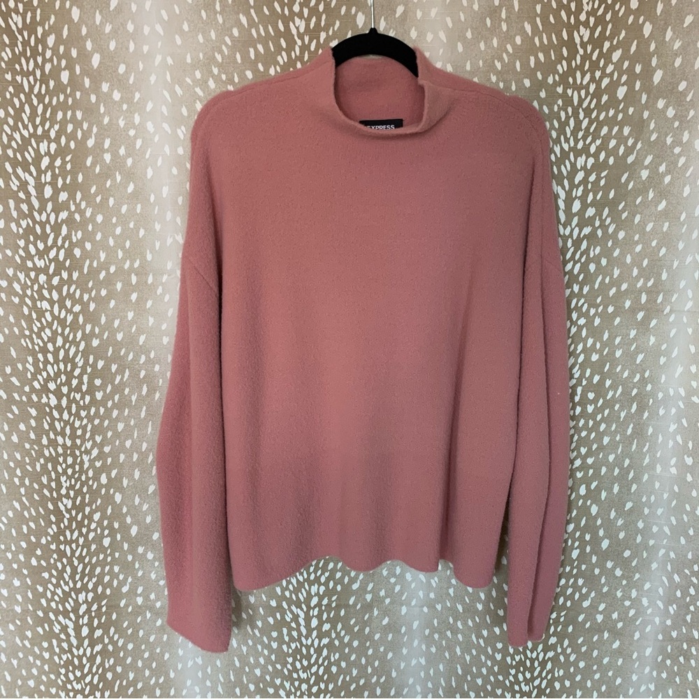 Express Mock Neck Super Soft Sweater Size Large